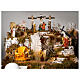 Easter Nativity Village, Crucifixion and Resurrection Scene with 9 cm Statues 35x50x40 cm MODULE 8 s1
