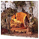 Easter Nativity Village, Crucifixion and Resurrection Scene with 9 cm Statues 35x50x40 cm MODULE 8 s6