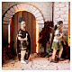 Borgo Incoronazione di spine flagellazione presepe Pasquale con statue 45x60x40 cm MODULO 7 s6