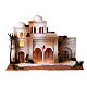 Borgo Incoronazione di spine flagellazione presepe Pasquale con statue 45x60x40 cm MODULO 7 s8