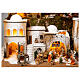 Annunciazione e Natività presepe Pasquale con statue 40x60x30 cm MODULO 1 s1