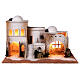 Annunciazione e Natività presepe Pasquale con statue 40x60x30 cm MODULO 1 s6
