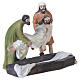 Deposizione di Gesù nel sepolcro presepe pasquale 9 cm s1
