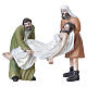 Deposizione di Gesù nel sepolcro presepe pasquale 9 cm s4