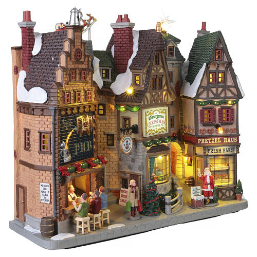Wintergarten Lane – fasada miejska, Lemax, 28x31x11 cm - 5701 4