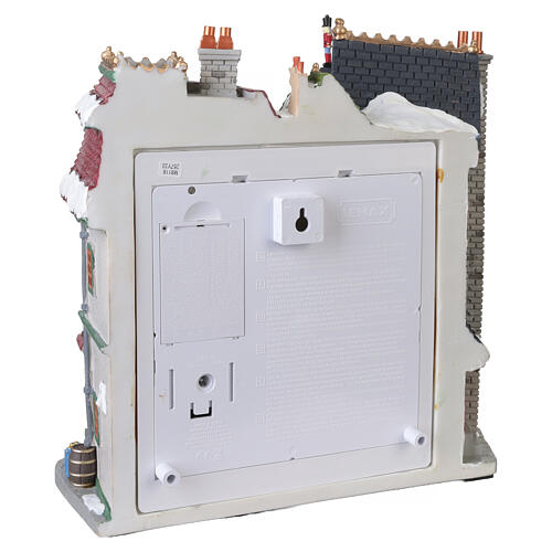 Christmas City facciata illuminata Lemax 27x27x11 cm - 15739 8