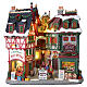 Christmas City facciata illuminata Lemax 27x27x11 cm - 15739 s1