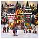 Christmas City facciata illuminata Lemax 27x27x11 cm - 15739 s2