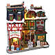 Christmas City facciata illuminata Lemax 27x27x11 cm - 15739 s4