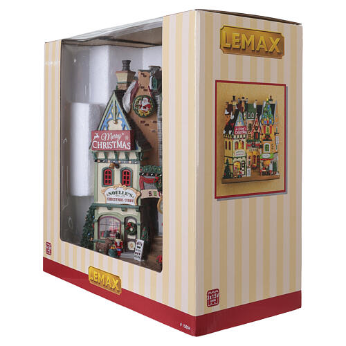 Tis The Season Shops facciata illuminata Lemax 28x26x10 cm - 15804 7