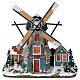 Windmill beleuchtete Windmühle Lemax 28x29x10 cm batteriebetrieben - 25333 s1