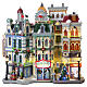 The Holly Jolly Hotel facciata illuminata Lemax Caddington Village 28x28x10 cm - 35028 s1