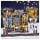 The Holly Jolly Hotel facciata illuminata Lemax Caddington Village 28x28x10 cm - 35028 s2