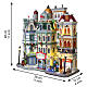 The Holly Jolly Hotel facciata illuminata Lemax Caddington Village 28x28x10 cm - 35028 s3