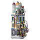 The Holly Jolly Hotel facciata illuminata Lemax Caddington Village 28x28x10 cm - 35028 s5