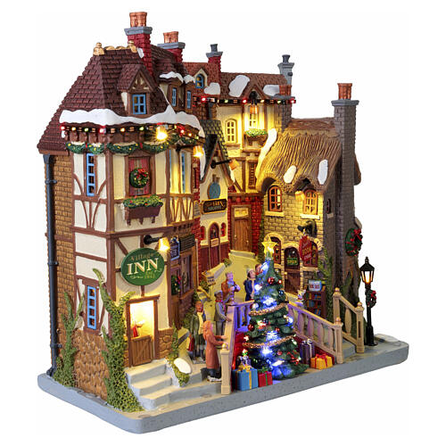 Oxfordshire Village facciata illuminata Lemax Caddington Village 27x27x12 cm - 45225 4