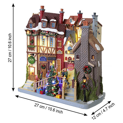Oxfordshire Village fachada iluminada Lemax Caddington Village 27x27x12 cm - 45225 3