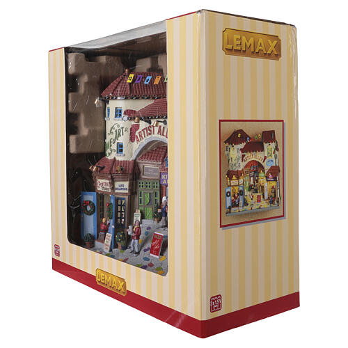 Artist Alley façade lumineuse Lemax Caddington Village 27x27x10 cm - 45226 9