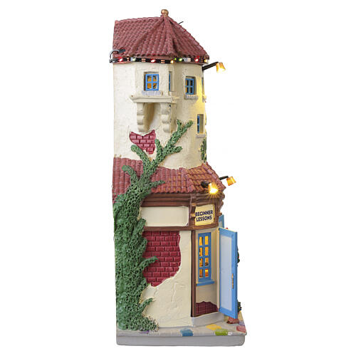 Artist Alley fachada iluminada Lemax Caddington Village 27x27x10 cm - 45226 6