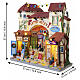 Artist Alley fachada iluminada Lemax Caddington Village 27x27x10 cm - 45226 s3