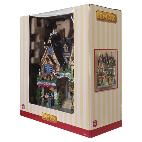 Noel Alsace facciata illuminata Lemax Caddington Village 28x25x9 cm - 55318 7