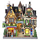 Noel Alsace facciata illuminata Lemax Caddington Village 28x25x9 cm - 55318 s1