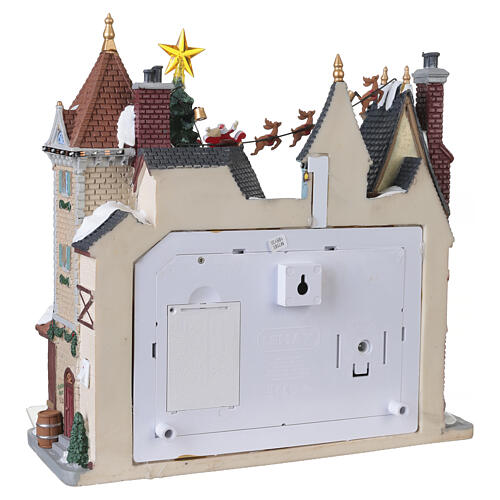 Christkindl Square beleuchtete Fassade Lemax Caddington Village 27x28x11 cm - 55319 5
