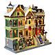 Christmas On Victoria Street illuminated façade by Lemax, Caddington Village collection, 10x11x4.5 in - 65530 s4