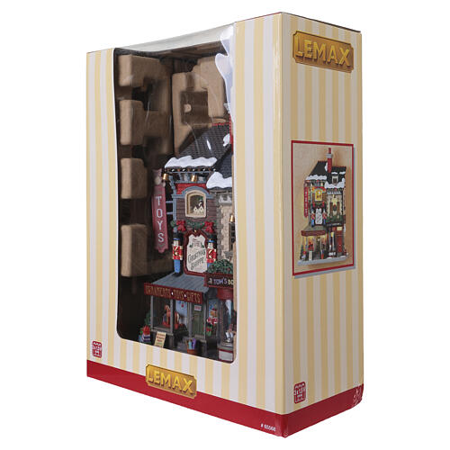 The Christmas Shoppe – fasada sklepów świątecznych, Lemax, 28x21x8 cm, 65568 8
