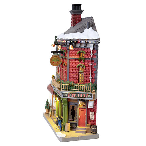 King's Corner Pub beleuchtete Fassade Lemax Caddington Village 28x21x8 cm - 65569 6