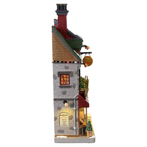 King's Corner Pub facciata illuminata Lemax Caddington Village 28x21x8 cm - 65569 5