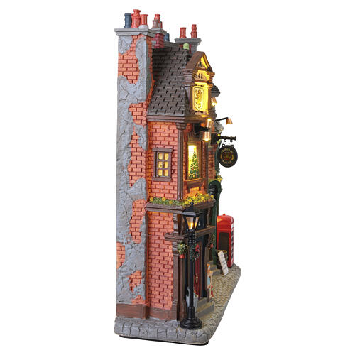 English Lane beleuchtete Fassade Lemax 29x27x10 cm - 75197 5