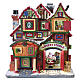 Dasher's Advent Stable facciata illuminata Lemax 27x25x11 cm - 95569 s1