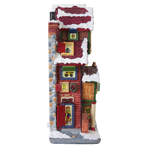 Dasher's Advent Stable fachada iluminada Lemax 27x25,5x11 cm - 95569 8