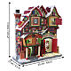 Dasher's Advent Stable fachada iluminada Lemax 27x25,5x11 cm - 95569 s3