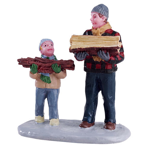 Firewood For the Hearth statuina Lemax 7x6x3 cm - 02807 1