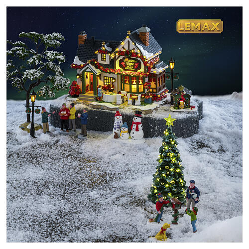 Decorated Light Doghouse Figur Lemax Vail Village 6x6x5 cm - 02808 3