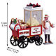 Popcorn Seller set 4 pcs figurine Lemax Caddington Village 9x13x4 cm - 02832 s2