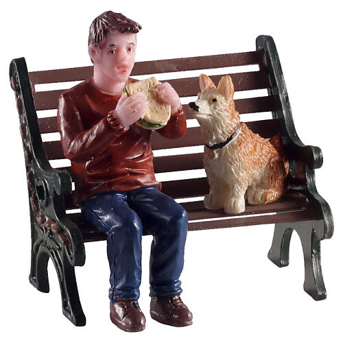 Lunchbreak Buddy statuina Lemax 5x4x4 cm - 02917 1