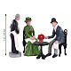 Café Society set 4 pezzi statuina Lemax Caddington Village 7x10x3 cm - 02925 s2