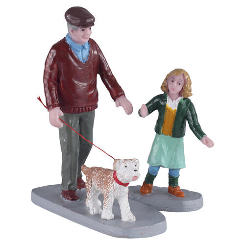 Afternoon Stroll set 2 pièces figurine Lemax 7x4x6 cm - 02926 1
