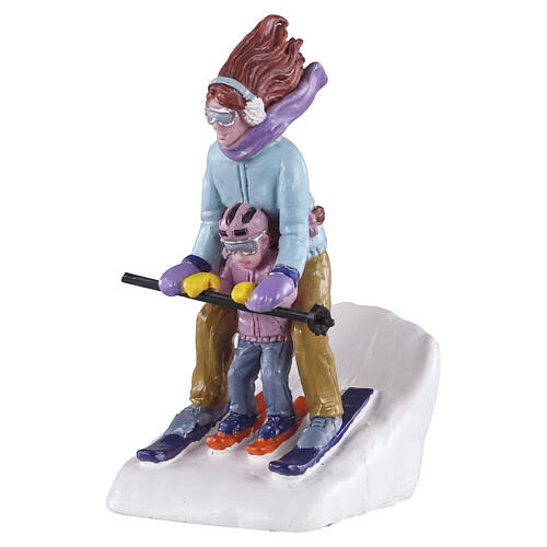 Mommy & Me Ski statuina Lemax Vail Village 7x5x4 cm - 02938 1