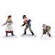 Snowball Skirmish set 3 pezzi statuina Lemax Caddington Village 5x10x3 cm - 02942 s1