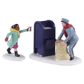 Just In Time - Justo a Tiempo (set 2 piezas) estatuilla Lemax 6x10x4 cm - 02944