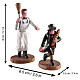 Artful Dodger set 2 pezzi statuina Lemax Caddington Village 8x7x3 cm - 02947 s2