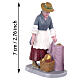 Fabric Vendor 3-piece set, Lemax figurine for Caddington Village, 3x5x2.5 in - 02951 s2