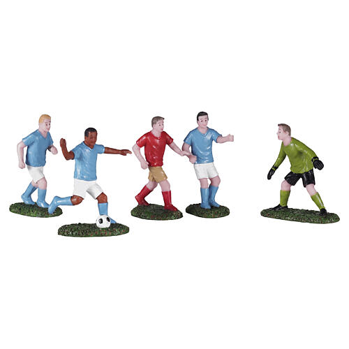 Soccer Practice 5-teiliges Figurenset Lemax 6x15x3 cm – 02962 1