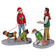 Festive Friends, 2-piece Lemax figurine set, 3x4x1.2 in - 12019 s1