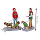 Festive Friends set 2 pezzi statuina Lemax 7x11x3 cm - 12019 s2