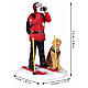 Ski Patrol statuina Lemax Vail Village 7x4x5 cm - 12028 s2